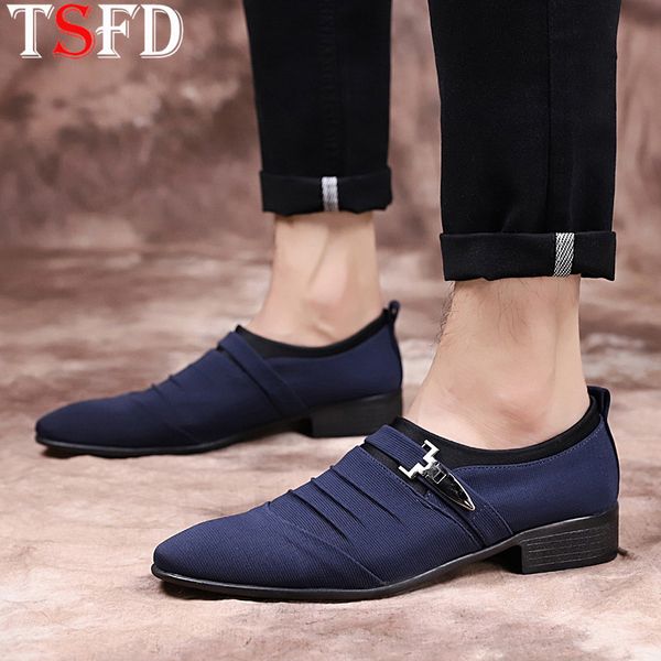 

large sizes casual man shoe slip-on men's sneakers leather office shoes shoes pointed dress shoe summer simple loafers y8, Black