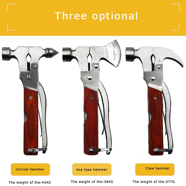 

multi-functional combination claw hammer universal car emergency hammer car life-saving safety broken window