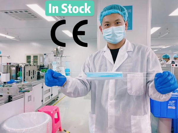 

in stock ce guarantee disposable 3 ply face mask supplier anti-dust air pollution face mask ship in 24 hours