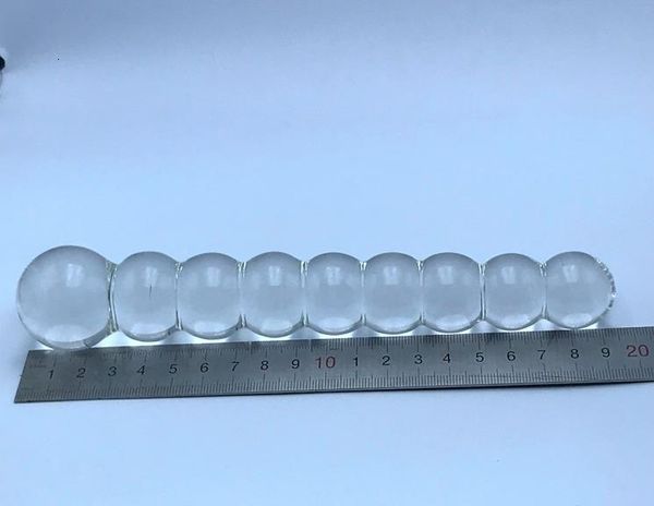 Pyrex стекло 9 анальные шарики анальная пробка большой шар большой кристалл фаллоимитатор пенис искусственный член гей мастурбировать взрослых секс-игрушки для женщин мужчин S921