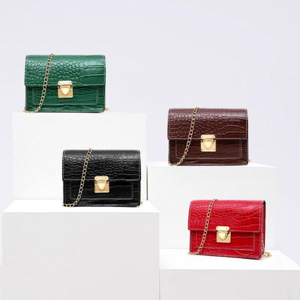 

кожа pu crossbody сумки для женщин 2020 mini плечо сумка с металлической ручкой lady travel totes bolso mujer скидка 22