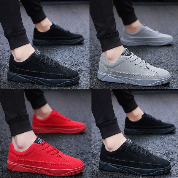 

2019 spring and summer fashion mens casual shoes lace-up breathable shoes sneakers mens trainers zapatillas hombre new, Black