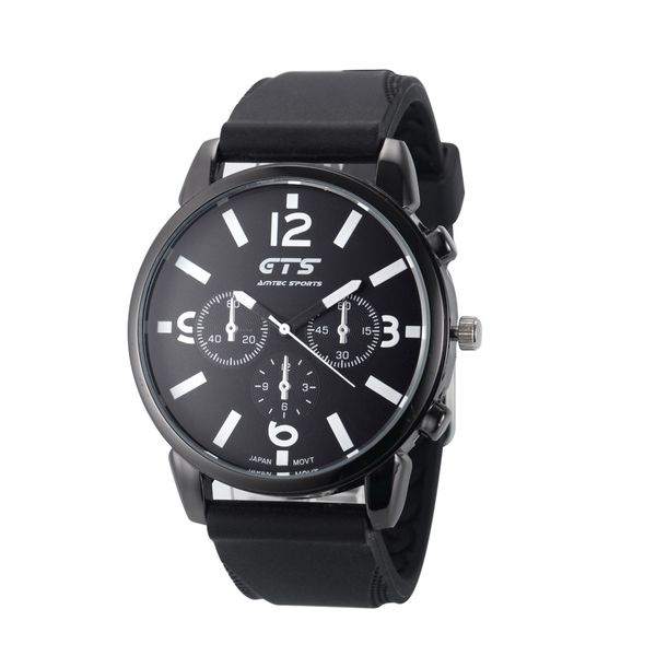 

2018 sell watch men voguemen's black stainless steel quartz sport wristwatch marcas famosas relogio saat, Slivery;brown