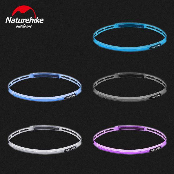 

naturehike sport silicone sweat head band sweat absorbing running yoga gym stretch sports safety headbands, Yellow;black