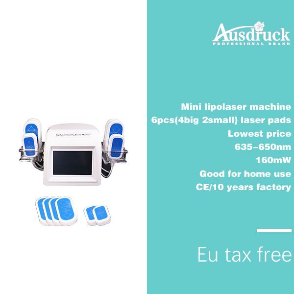 

eu tax new lipolaser fat slimming equipment diode lipo laser 6pads lipolysis cellulite weight loss fast slim body shaping machine