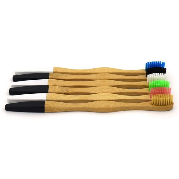

bpa fda test bamboo handle toothbrush reusable with case travel set private label carbon disposable