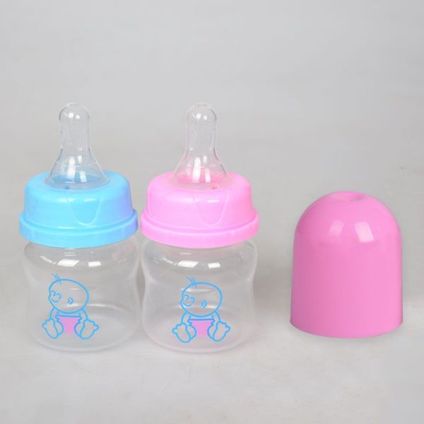 

baby mini portable feeding pet bottles infant newborn cup safe newborn kids nursing care feeder fruit juice milk bottles 60ml