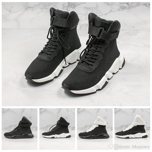 

2020 fashion luxury designer speed trainers mens back to future triple s white black casual shoes women outdoor sports sneakers size 36-45