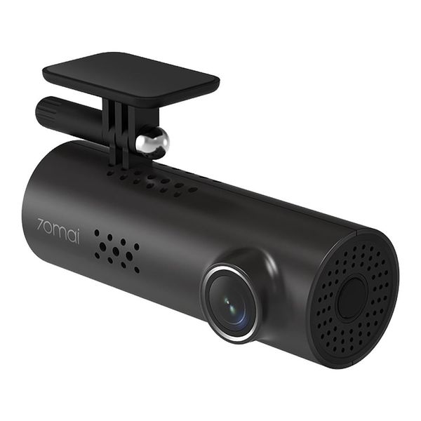 70mai carro dvr 1s app inglês controle de voz 080p hd visão noturna gravador de câmera de carro wifi drain cam versão português - preto