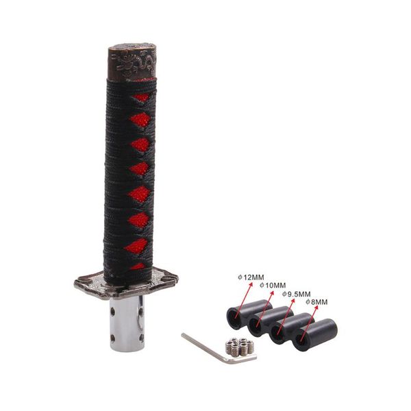 

универсальный меч самурая ручка переключения katana metal weighted sport shifter 4 адаптер m77