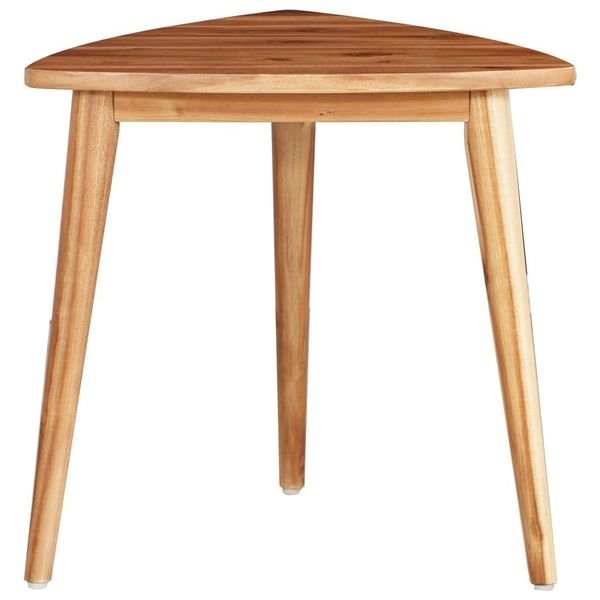 

nesting tables 2 pcs solid acacia wood dining room furniture