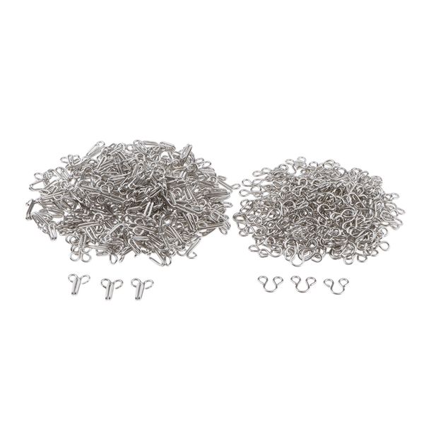 

200pcs sewing hook and eye closure, hook and eye for bra and clothes, size 25x13mm, Black