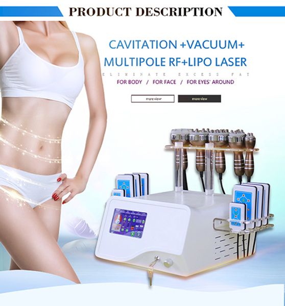 

ce approved body slimming fat e machine cool shaping vacuum liposuction ultrasonic cavitation rf lipo laser equipment