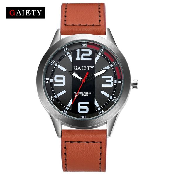 

высокое качество часы классические мужские часы мода повседневная мужские часы 2019 кварцевые мужские часы роскошные спортивные кожаные нару, Slivery;brown