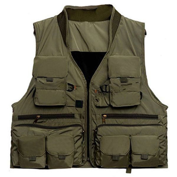 

korean fishing vest quick dry fish vest breathable material fishing jacket polyester fiber fish jacket pgraphy ,deep gr
