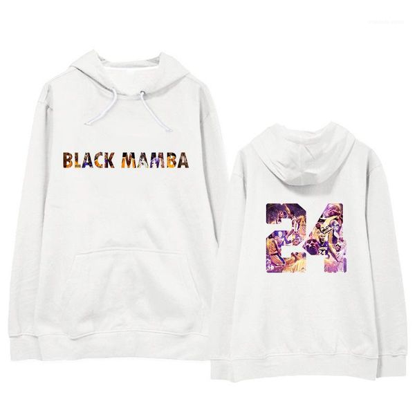 

sweatshirts fashion mens hoodies mamba mens designer hoodies letter printed casual loose long sleeved hooded pullover, Black