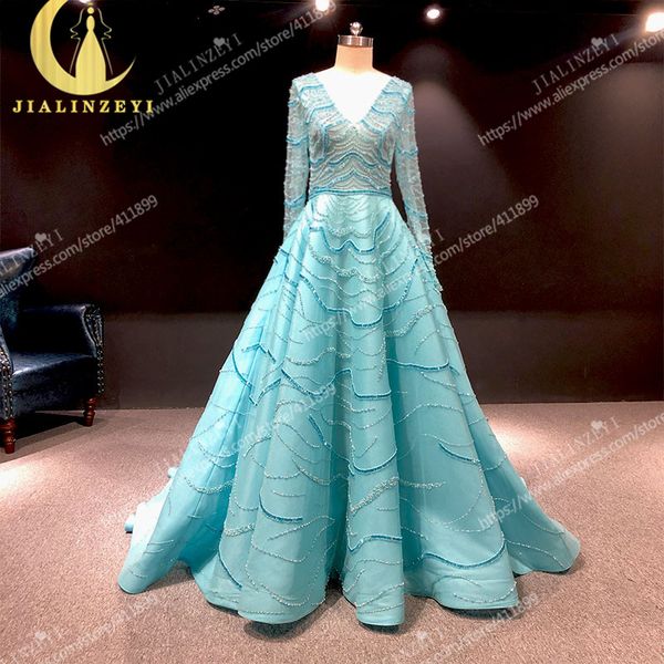

rhine real pictures v neck long seas blue crysta lhomecoming dressesevening robe soiree dress long formal dresses, White;black