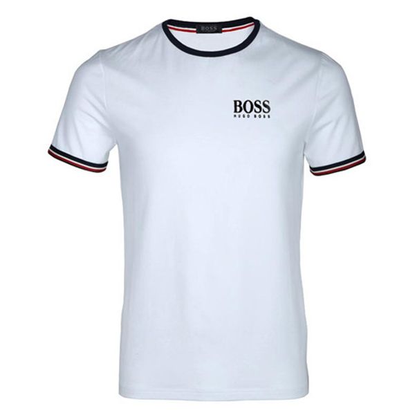 

20ss men women boss summer streett shirt fashion europe america designers short sleeves breathable casual solid color tee, White