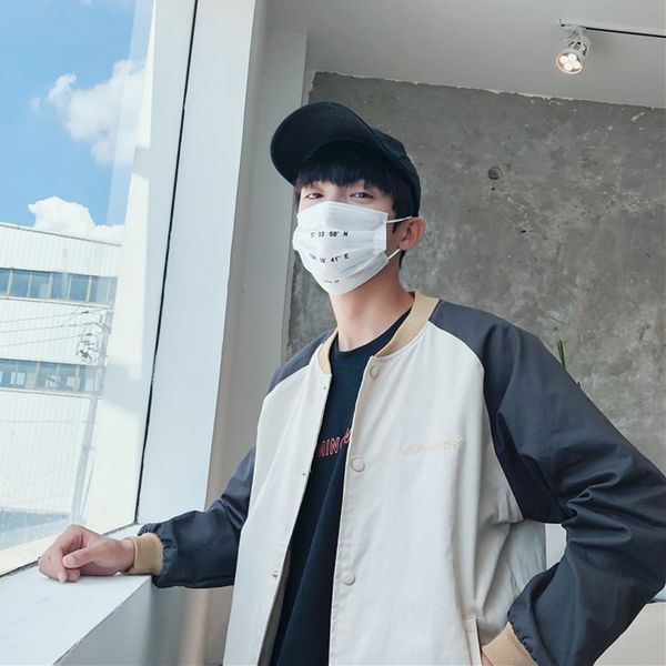 

spring and autumn thin jacket hong kong style bf boys baseball suit korean version loose trend ins jacket man, Black;brown