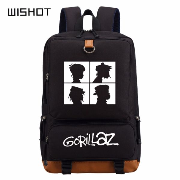 

wisgorillaz backpack schoolbag backpack for teenagers school bags travel shoulder bag lapbags