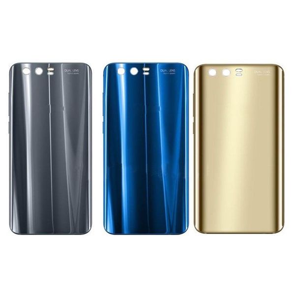 

100% новый оригинальный для huawei honor 9 батареи заднего корпуса случае ремонт панели с adhensive наклейка