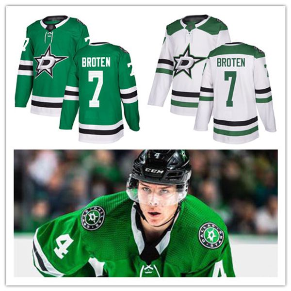 

7 neal broten jersey fanatics men's dallas stars green home breakaway premier white away hockey jersey women's youth jerseys no ta, Black;red