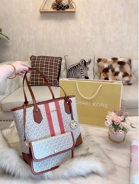 

2020 the new luxury handbags designer fashionable and simple women high capacity handbags two-piece set women bags shoulder ba