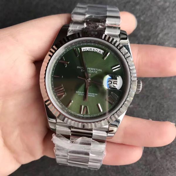 

Роли V3 Datejust Мужские часы 41MM из нержавеющей стали Мужские часы 2813 Механический авт
