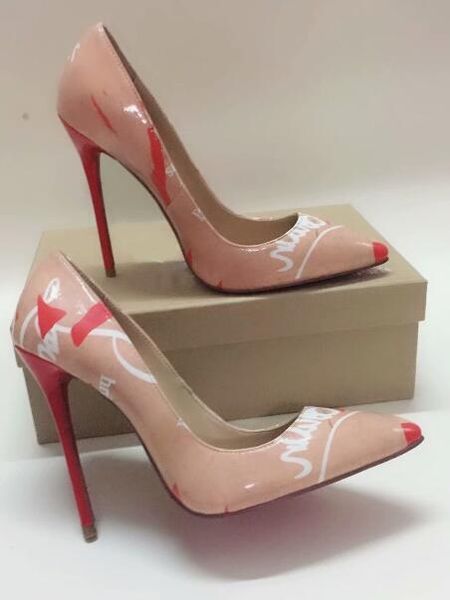 

НОВЫЙ Дизайнер Женщины Luxury Обувь на Высоких Каблуках Женщина Элегантные Тонкие Высокие Каблуки Острым Носом Градиент Цвета Женщины Насосы Партия Весна Осень Плюс