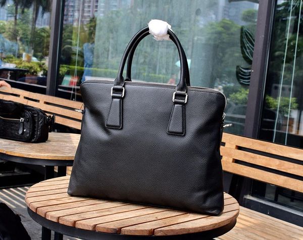 

MEN designer handbags paa luxury bags tote clutch shoulder bag genuine cowhide leather top quality briefcase business travel bags