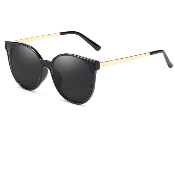 

women's brand designer sunglasses men's and women's gold frame men's / women's sunglasses glitter lens travel drivi, White;black