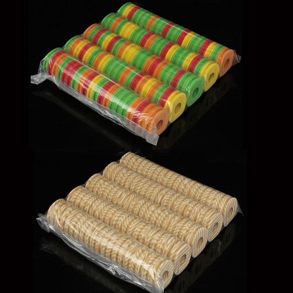 

100pcs/lot outdoor fishing line circular winding plate foam board fishing lure trace wire leader swivel tackle