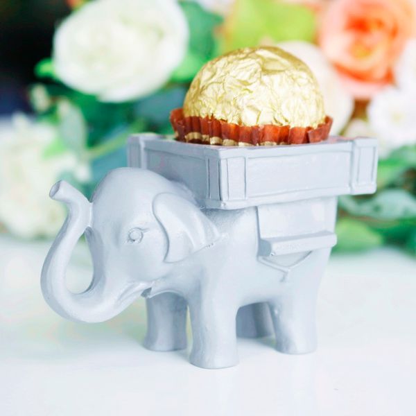 

elephant candy holder resin trinket storage holder wedding decor