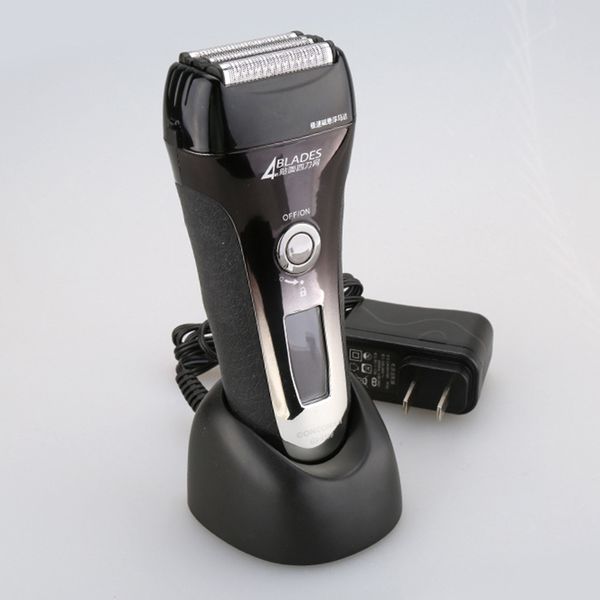 

foil shaver for men rechargeable shaper electric shaver 4-blade close electric razor body shaving barber machine