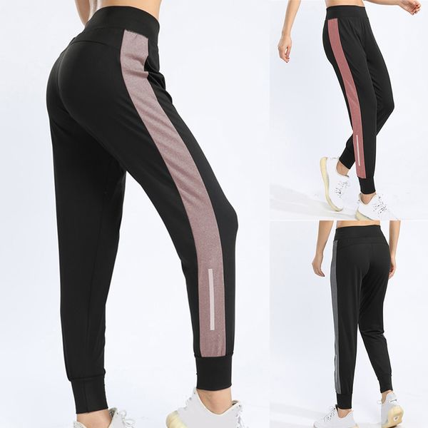 

sfit 2020 new high elastic waist sports leggings yoga pants women gym clothes running training tights sports leggins, White;red