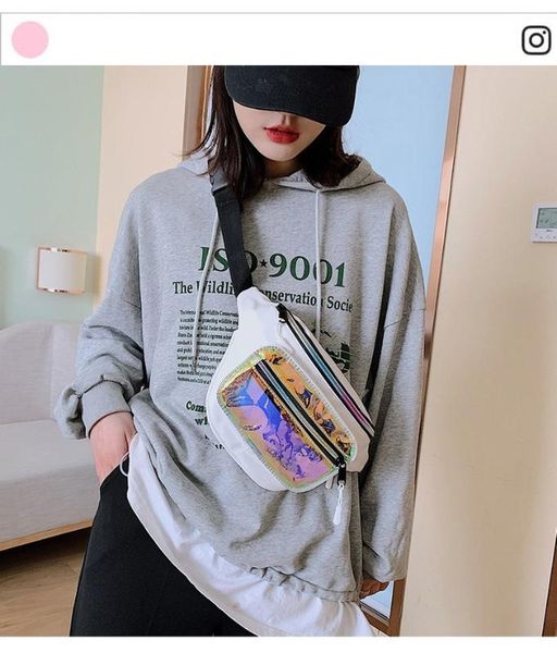 

2020 new women's chest bag korean version of the western shoulder bag fashion simple ladies chest