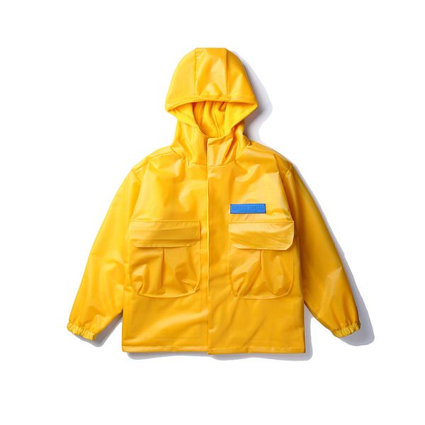 

winter original double-sided wear function multi pocket parkas three color coat non downed hooded cotton padded jacket cotton, Black