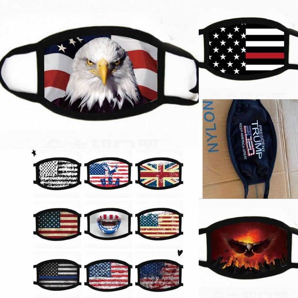 

fast shipping trump face masks american election supplies dustproof print mask universal for men and women mascherine mask customs name