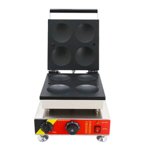 

electric 4 holes big size 100mm pancake machine stainless steel muffuns machine