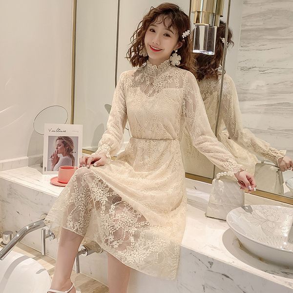 

maternity dresses 2021 clothing summer twinset lace one-piece dress white embroidery for pregnant