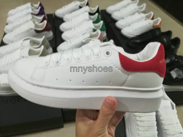

Luxury Shoe Queen ACE brand fashion luxury designer women Casual shoes Alexander white MC low cut Leather womens sports sneakers