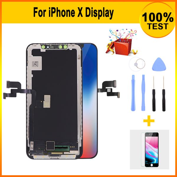 

brand new premium quality aftermarket tft lcd screen for iphone x display replacement with 3d touch screen