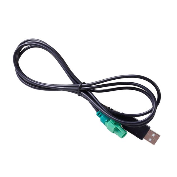

usb 2.0 male 4-pin male head wire harness cable adapter for vw volkswagen golf/jetta/passat 1.5m