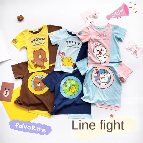 

bkika sb0032 (straight hair) 2020 children's cartoon stitching irregular cotton short-sleeved sb0032 (straight hair) 2020 children&#039, White;black