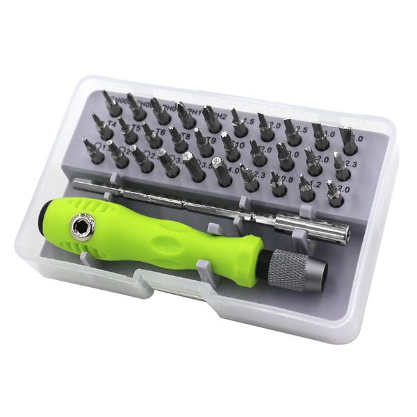 

32 in 1 screwdriver kit precision instruments repair tools 30 screwdriver bits fully equipped with tools storage box