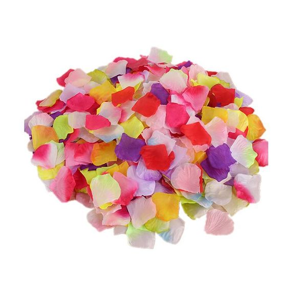 

wedding imitation rose petal fake petals birthday creative props marriage room wedding bed props plastic flower p