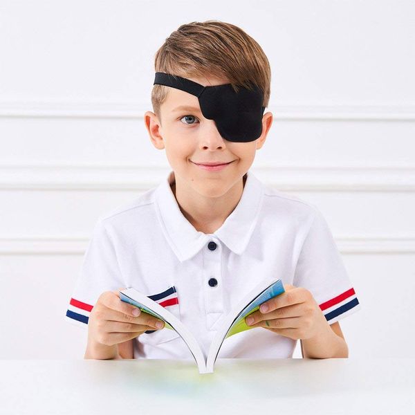 

3d eye patch for kids to treat lazy eye/amblyopia / strabismus (black