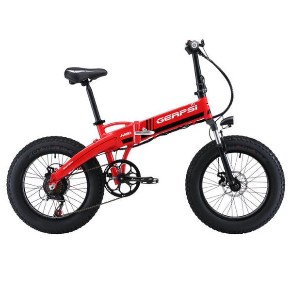 

electric mountain bike e bike aluminum alloy 4.0 fat tire electric bicycle beach snow foldable 20 inch e bicycle, Silver;blue