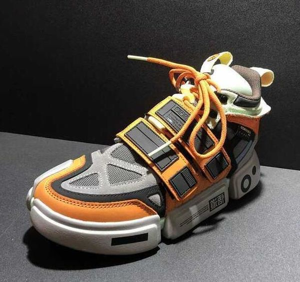

2020 paris fashion week fashion designer wade enlighten 2ace 3m reflective new old dad sneaker men women running shoes breathable, Black