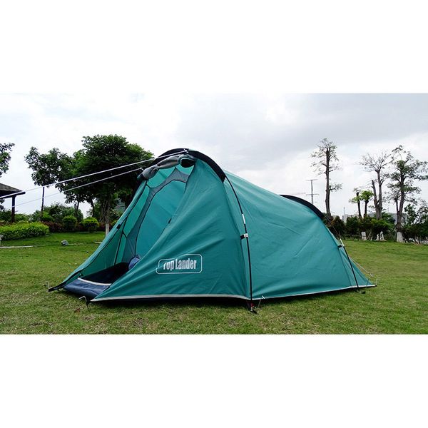 

outdoor hiking camping tent 2 person tunnel tents double layers tent for two persons waterproof camping tent